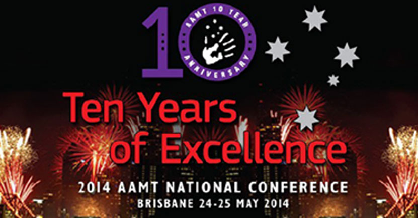 AAMT Conference 2014 - 10 Years