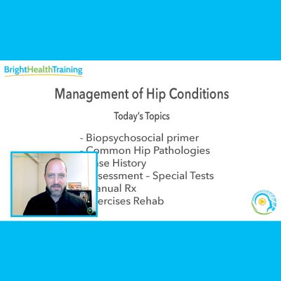 Management of Hip Conditions